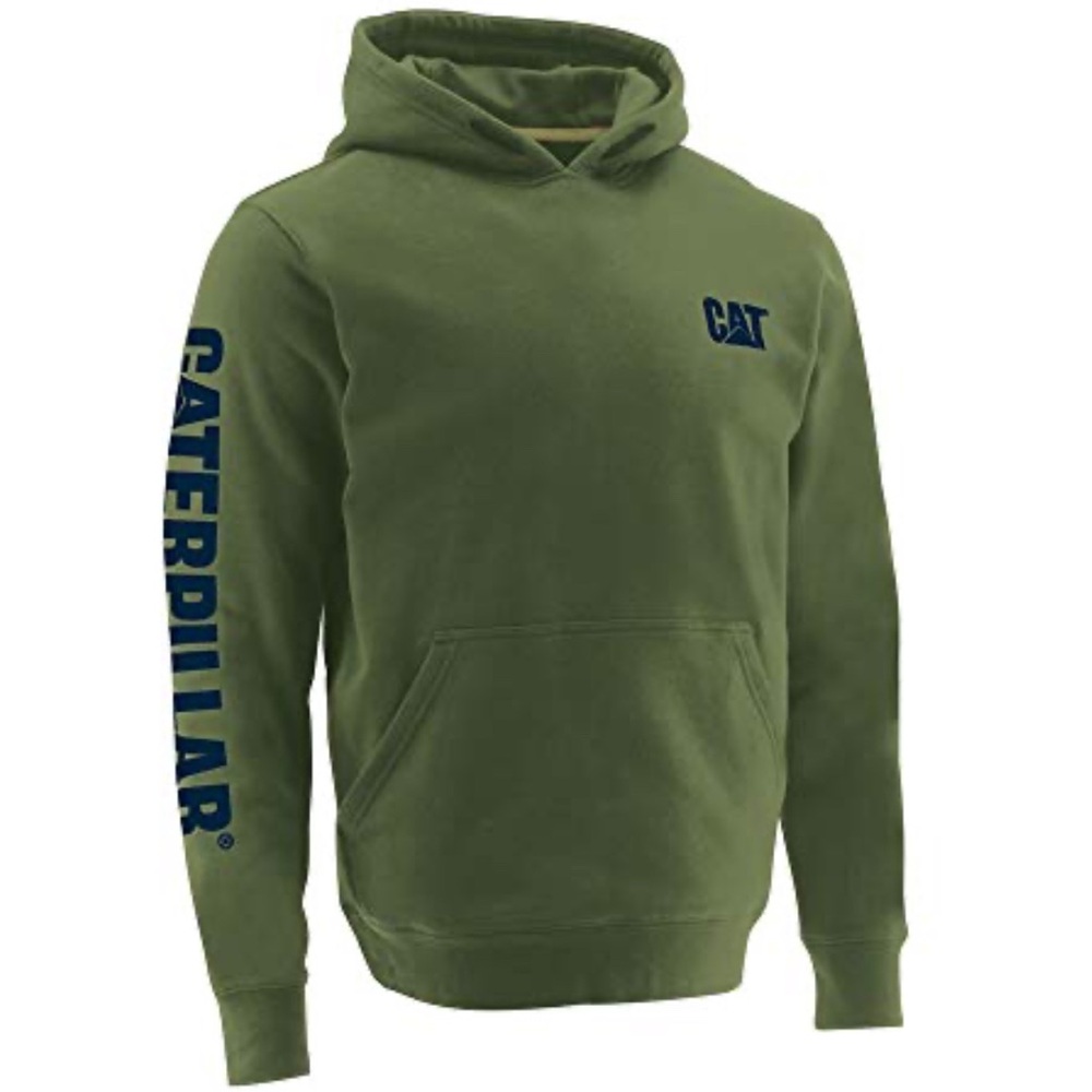 CAT Green Hoodie -  XL